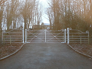 Rectory electric swing gates
